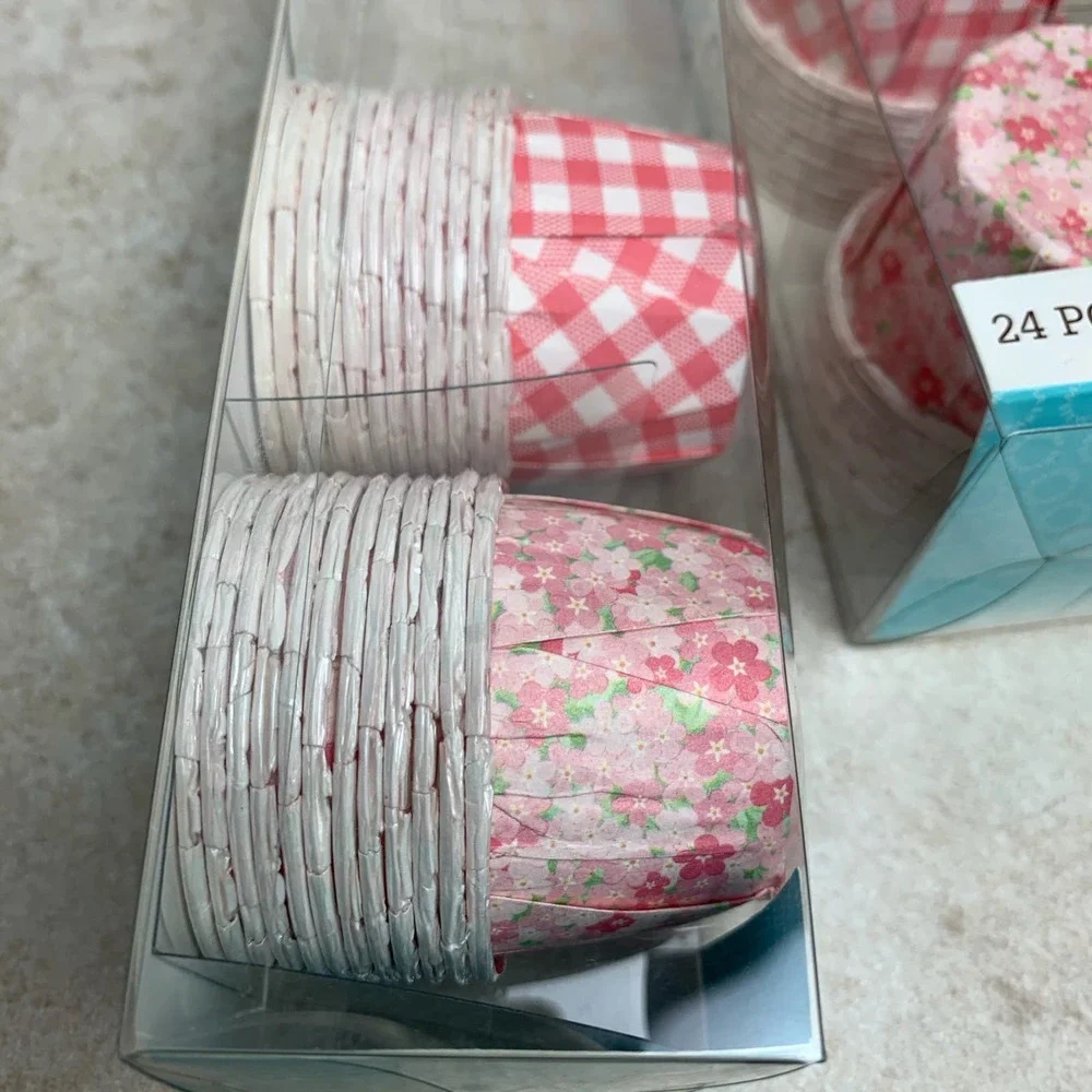 2 Martha Stewart Crafts Spring Party Favor Cups Cookies Candy Treat Gifts 48 Pcs
